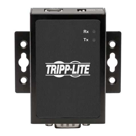 Tripp Lite U208-001-IND owner's manual