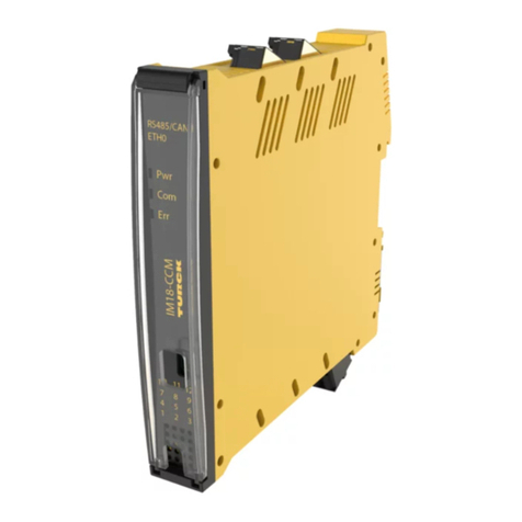 turck IM18-CCM40 Instructions for use