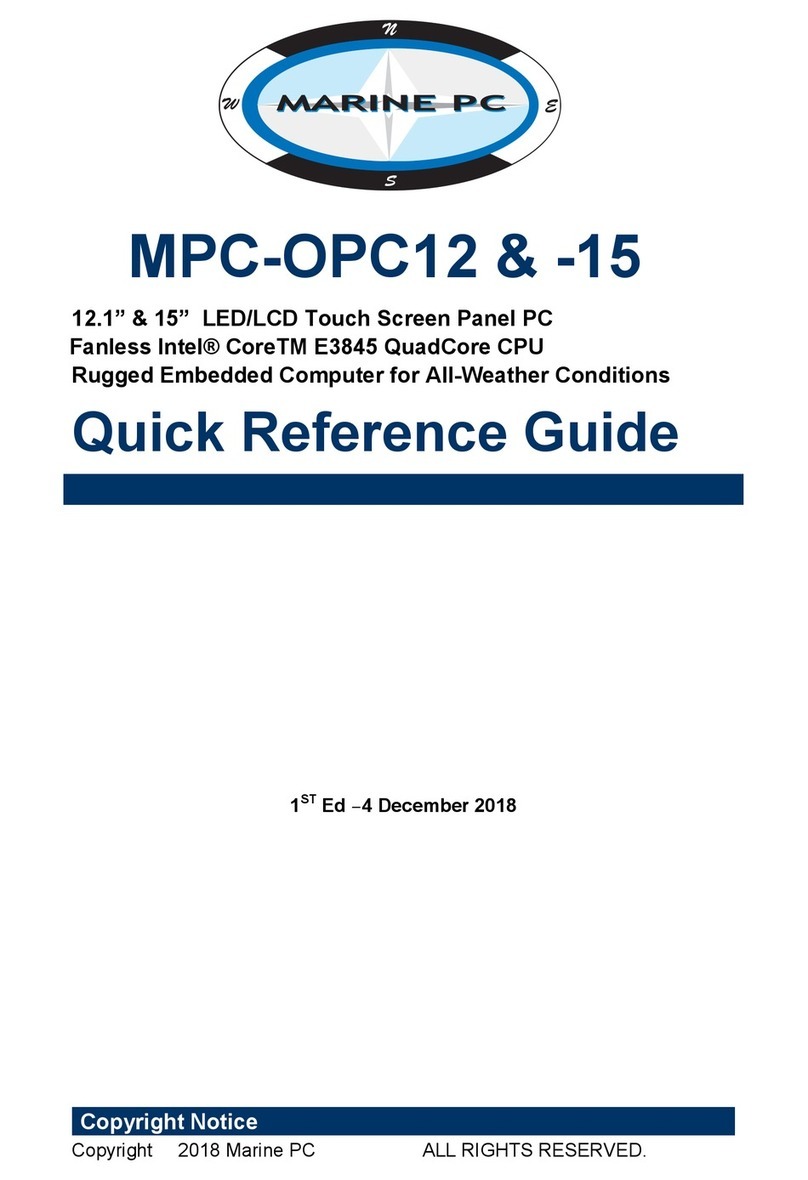 Avalue Technology MPC-OPC12 User manual