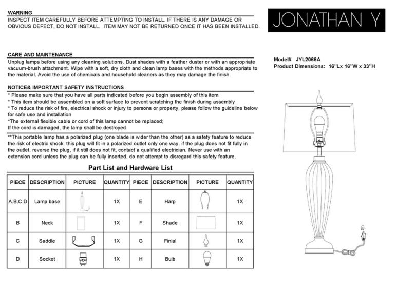 JONATHAN Y JYL2066A manual