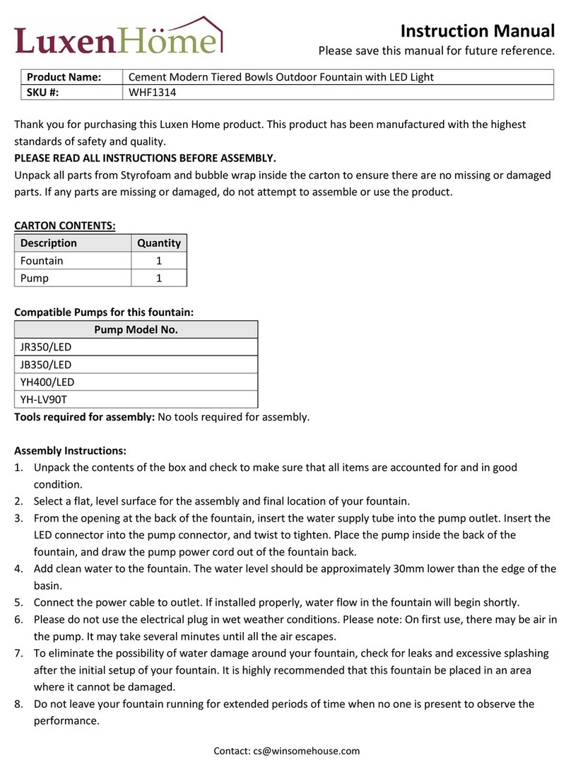 LuxenHome WHF1314 instruction manual