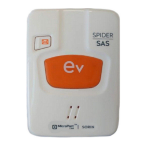 MicroPort CRM SORIN SPIDER SAS user manual