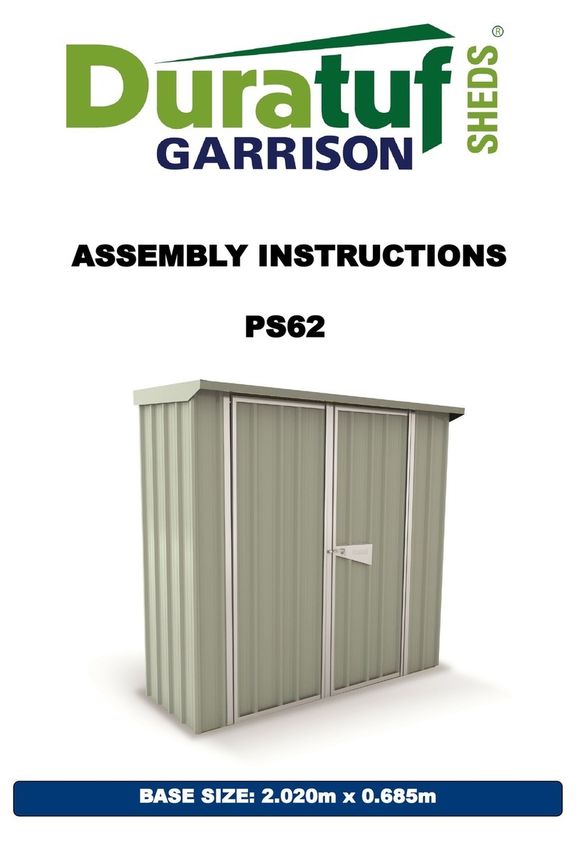Duratuf GARRISON PS62 Assembly instructions