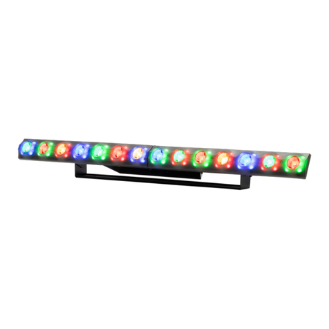 Eliminator Lighting FROST FX BAR RGBW User instructions