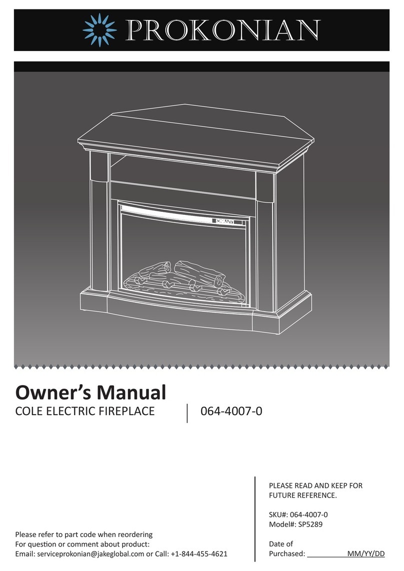 Prokonian SP5289 owner's manual Prokonian SP5289 owner's manual