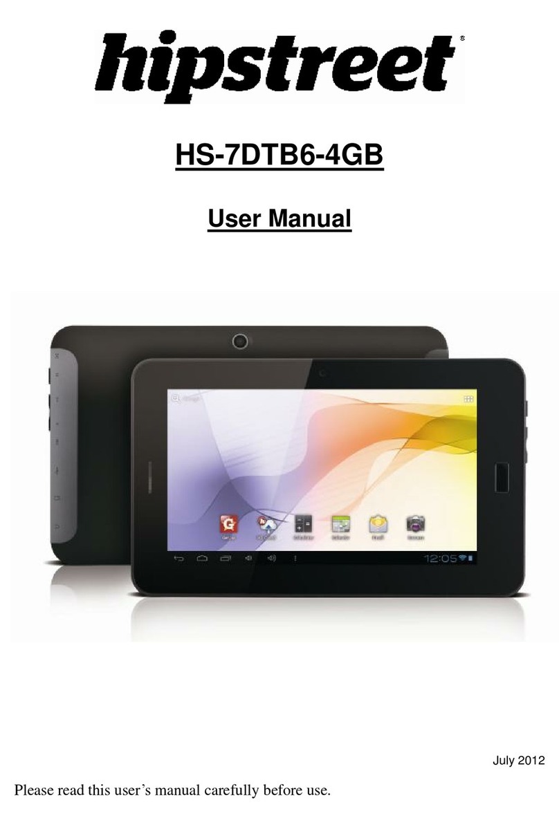 Hipstreet HS-7DTB6-4GB User manual