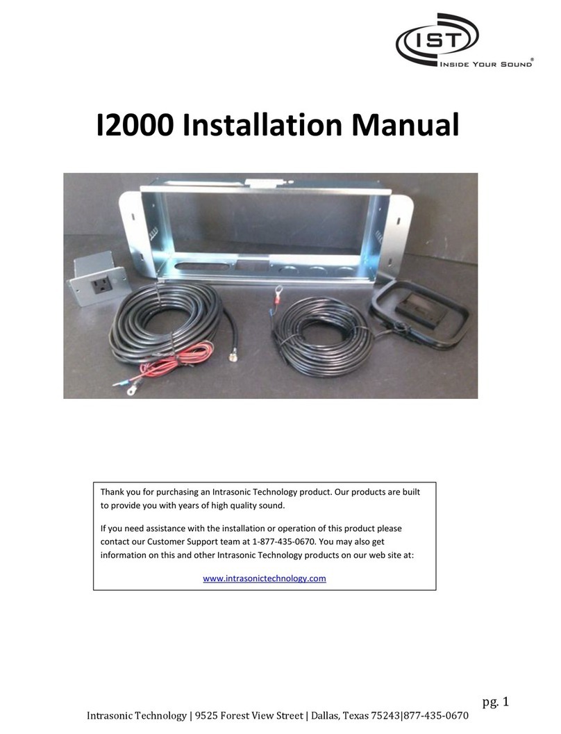 IST I2000 installation manual