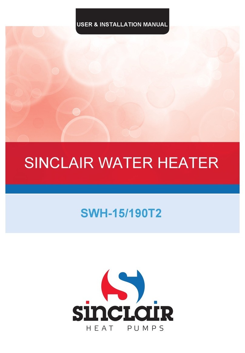 Sinclair SWH-15/190T2 Guide