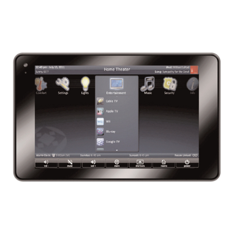 Universal Remote Control TOTAL CONTROL TKP-7500 User manual