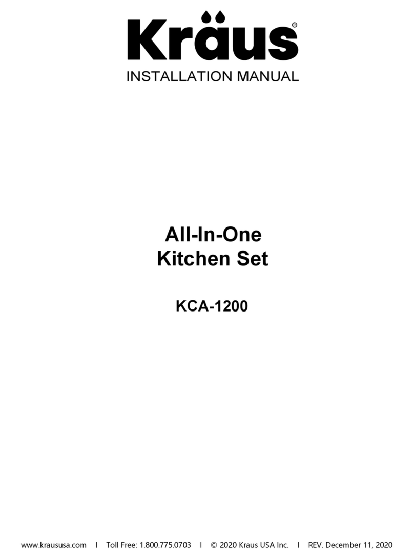 Kraus KCA-1200 User manual