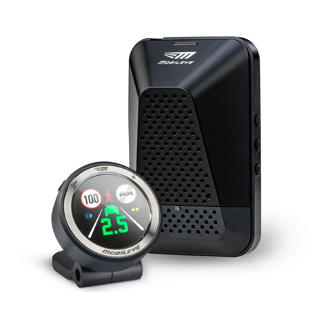 Mobileye COLLISION AVOIDANCE SYSTEM reference guide