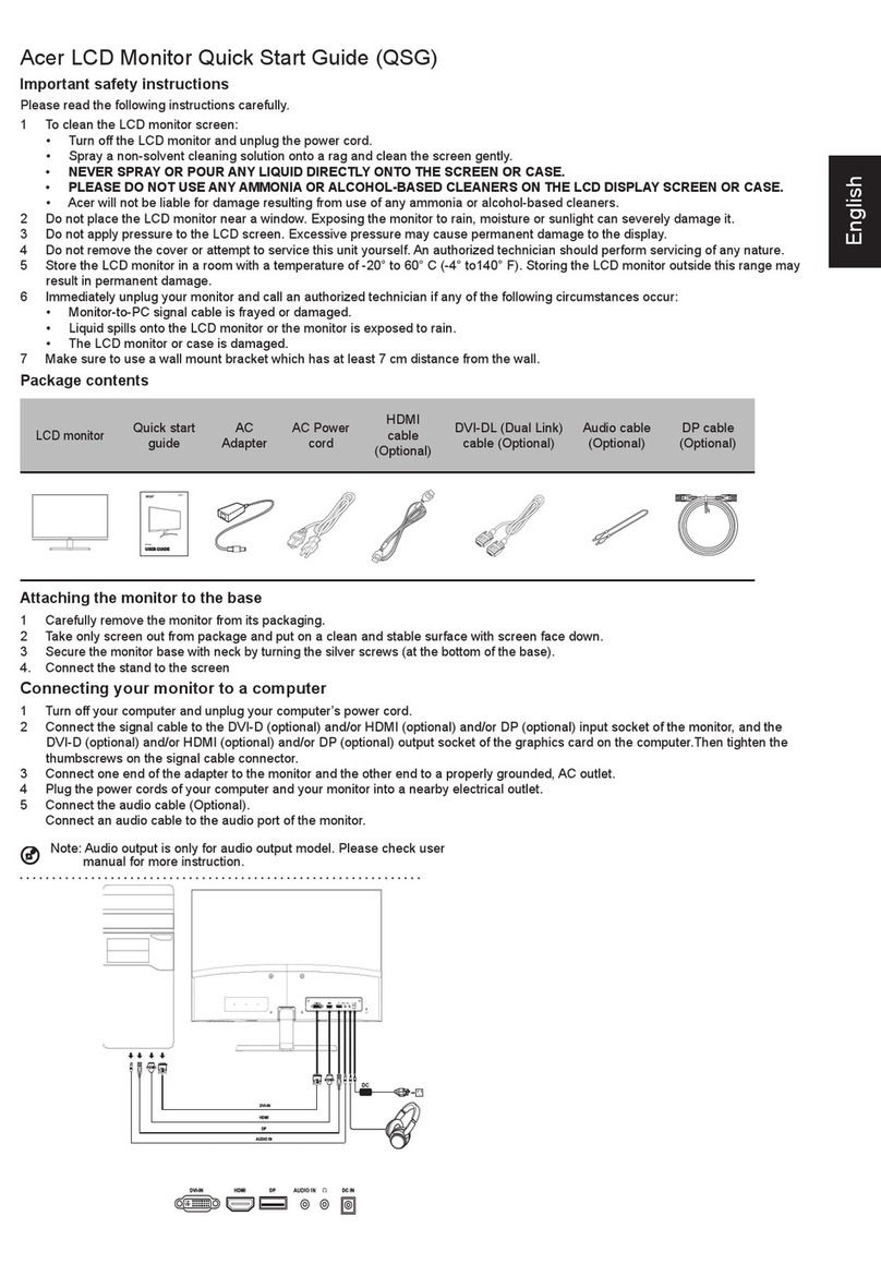 Acer RC271U User manual