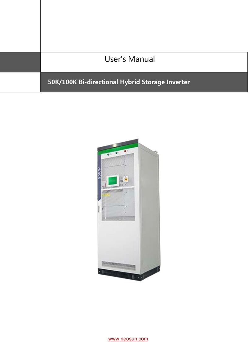 Neosun Energy 50K User manual