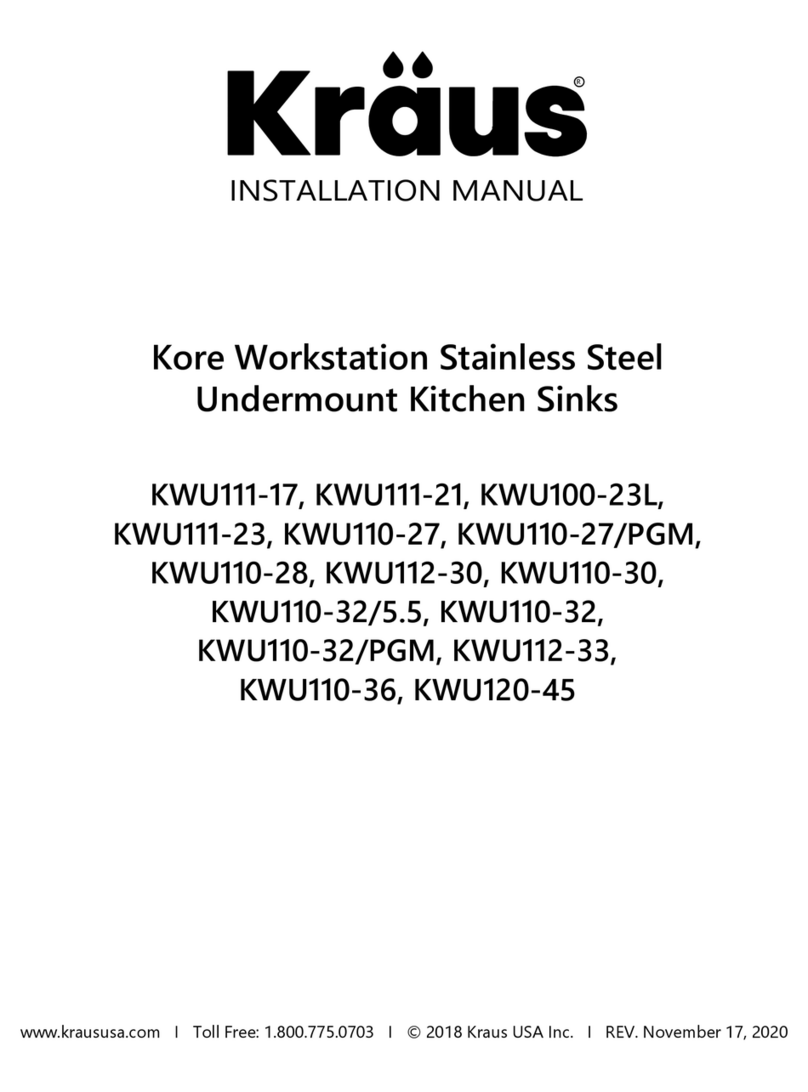 Kraus Kore KWU100-23L User manual