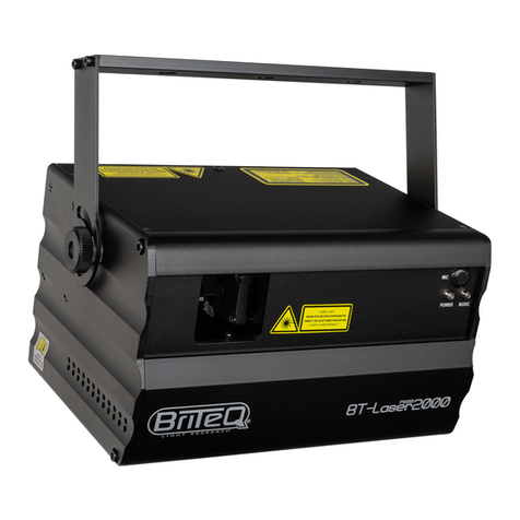 Briteq BT-LASER2000 RGB User manual
