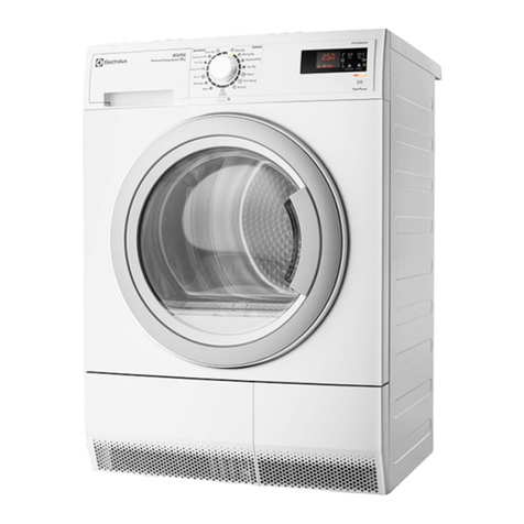 Electrolux EDC2086GDW User manual Electrolux EDC2086GDW User manual