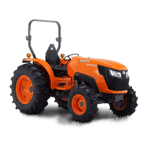 Kubota MX4800 Operator's manual