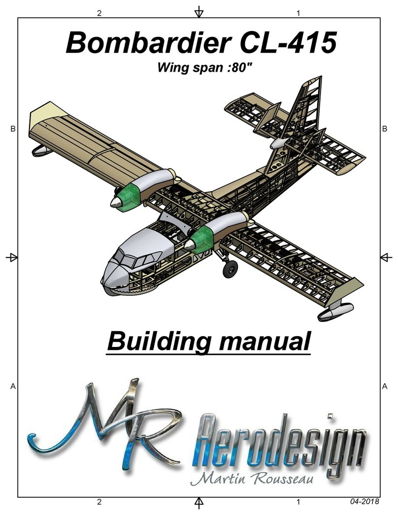 MR Aerodesign Bombardier CL-415 User manual