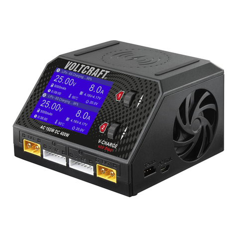 VOLTCRAFT V-Charge 400 Duo User manual
