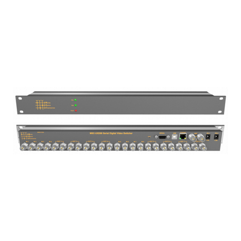 Matrix Switch Corporation MSC-UXD88S User manual