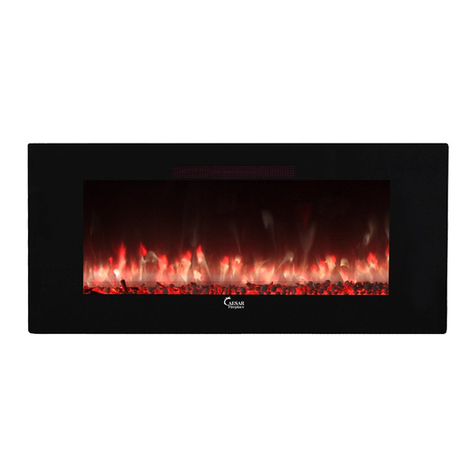 Caesar Fireplace CHFP-002 Installation and operating instructions Caesar Fireplace CHFP-002 Installation and operating instructions
