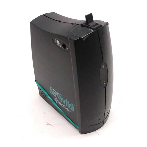 Black Box ServSwitch Spectra instruction manual