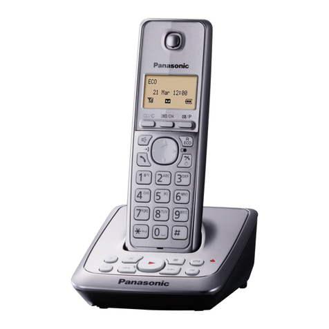 Panasonic KX-TG2721 Series User manual