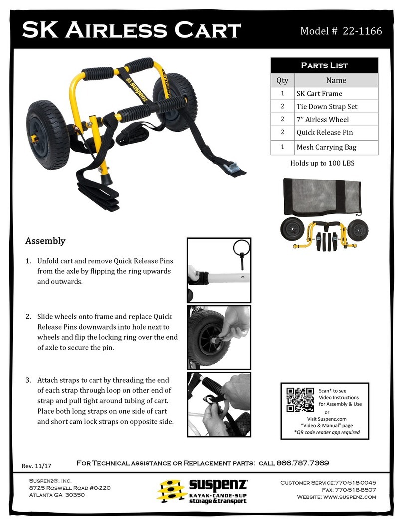 SUSPENZ SK Airless Cart quick start guide