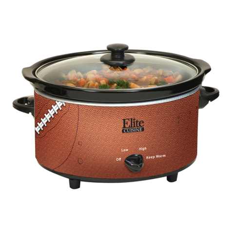 Maxi-matic Elite Cuisine MST-600FB User manual