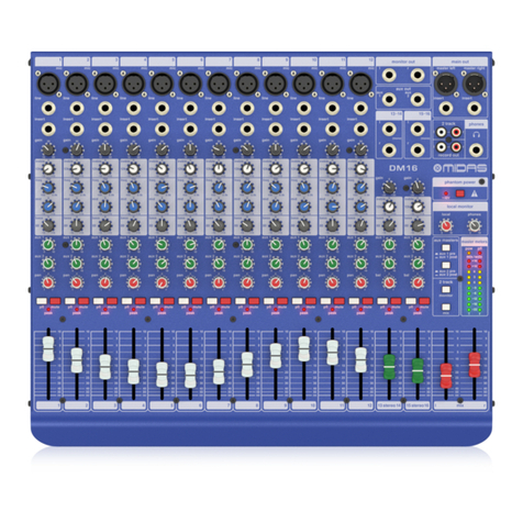 Midas DM16 quick start guide