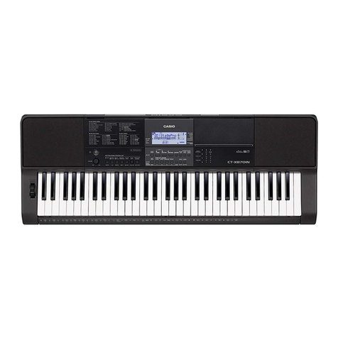 Casio CT-X870IN User manual