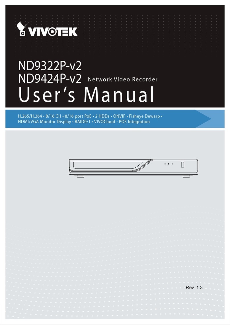 Vivotek ND9322P-v2 User manual