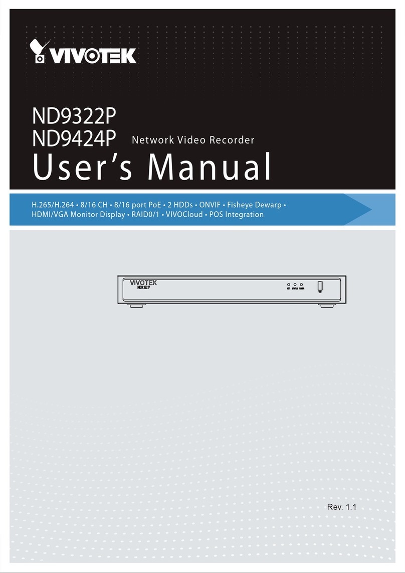 Vivotek ND9322P user manual