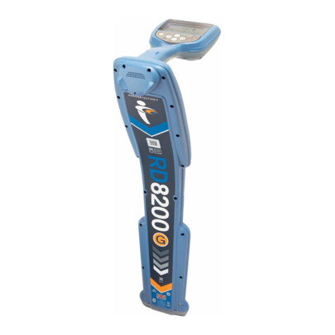 Radiodetection spx RD8200 Operation manual