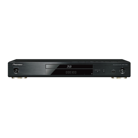 Pioneer BDP-X300 User manual