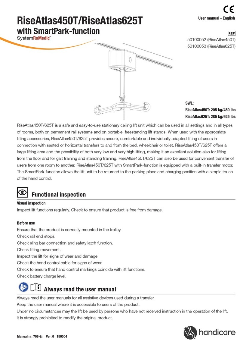 SystemRoMedic RiseAtlas450T user manual