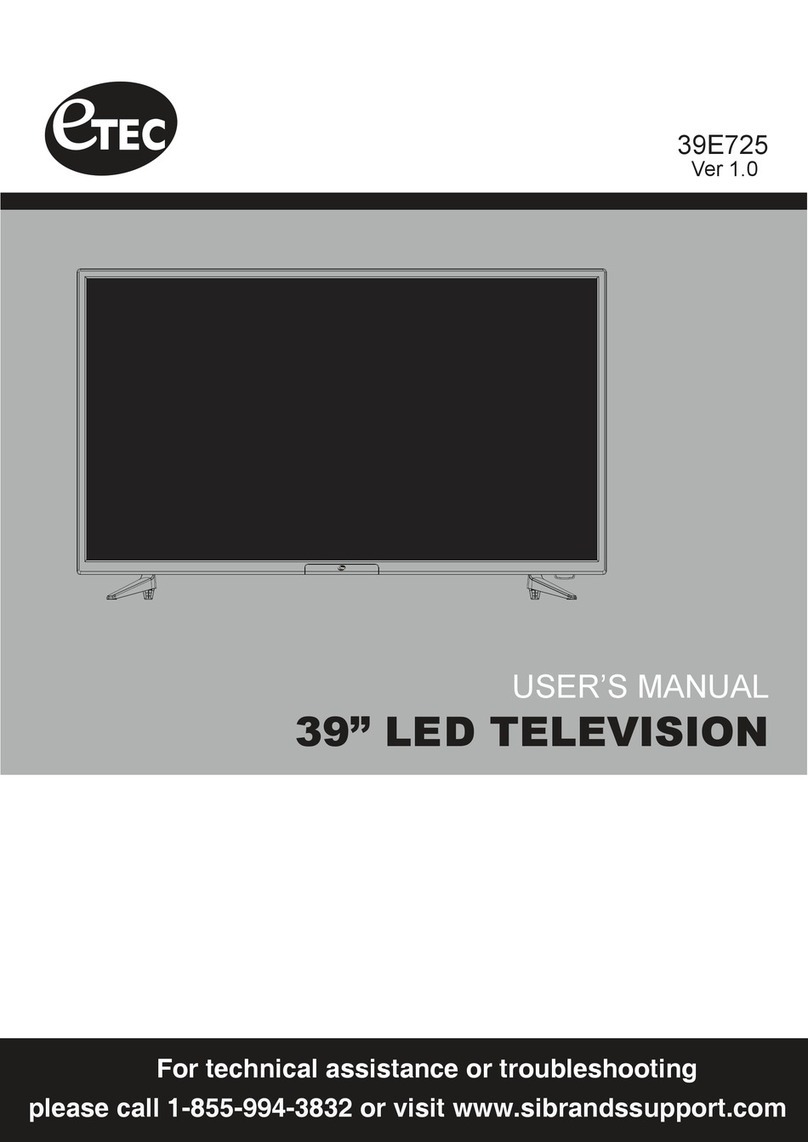Etec 39E725 User manual