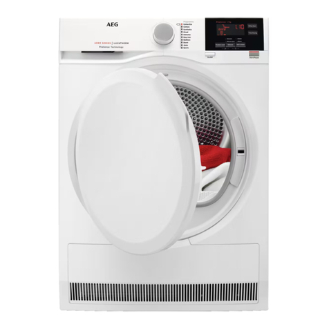 AEG LAVATHERM 6DBG720N User manual