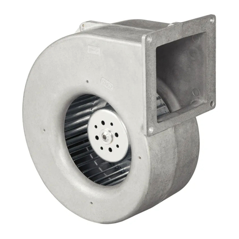Ebmpapst G3G160-AC50-01 User manual