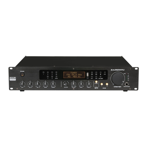DAPAudio ZA-9120TU manual