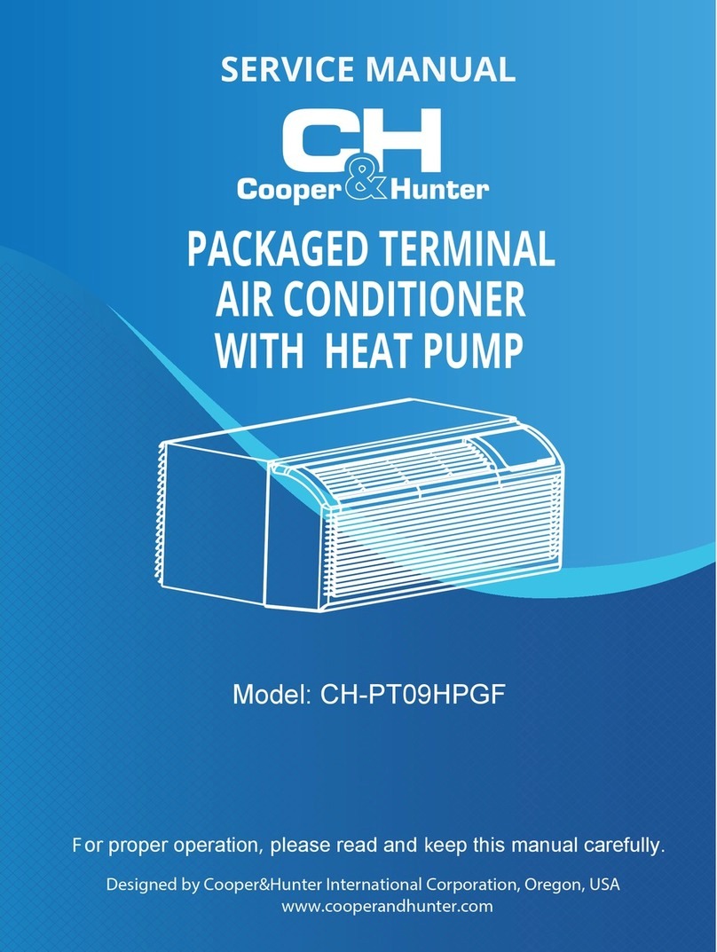 Cooper & Hunter CH-PT09HPGF User manual