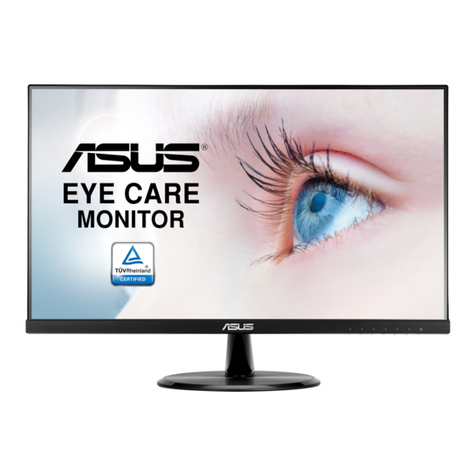 Asus VP249 Series User manual Asus VP249 Series User manual