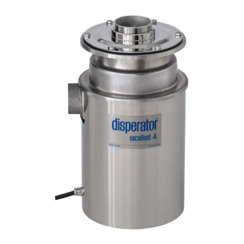 disperator EXCELLENT 500A-BS Series User manual