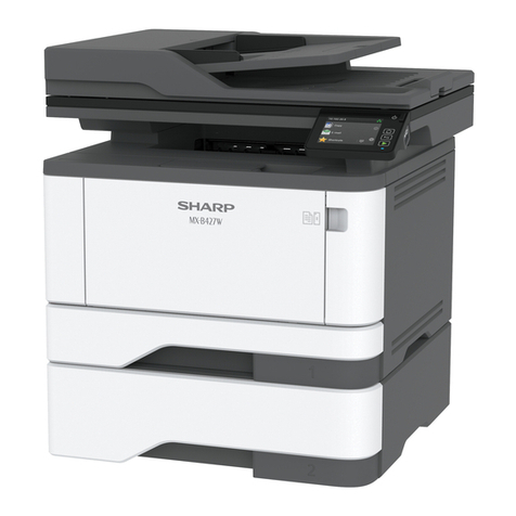 Sharp MX-B427W User manual