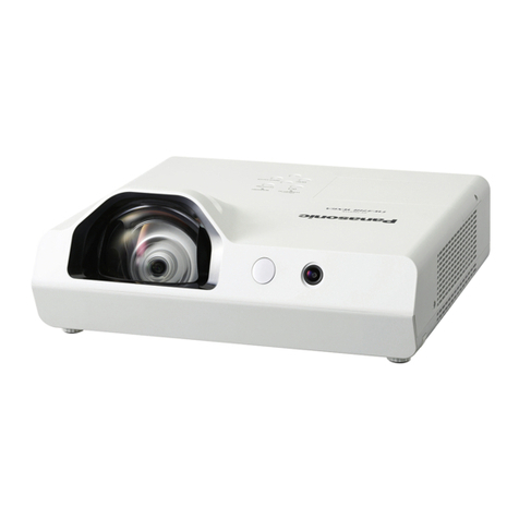 Panasonic PT-TW371R User manual