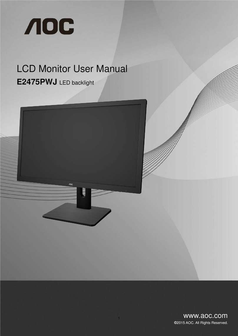 AOC E2475PWJ User manual
