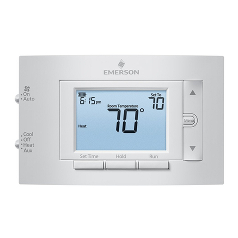 Emerson 1F83H-21PR Installation and operating instructions