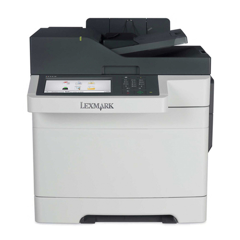 Lexmark CX517 User manual