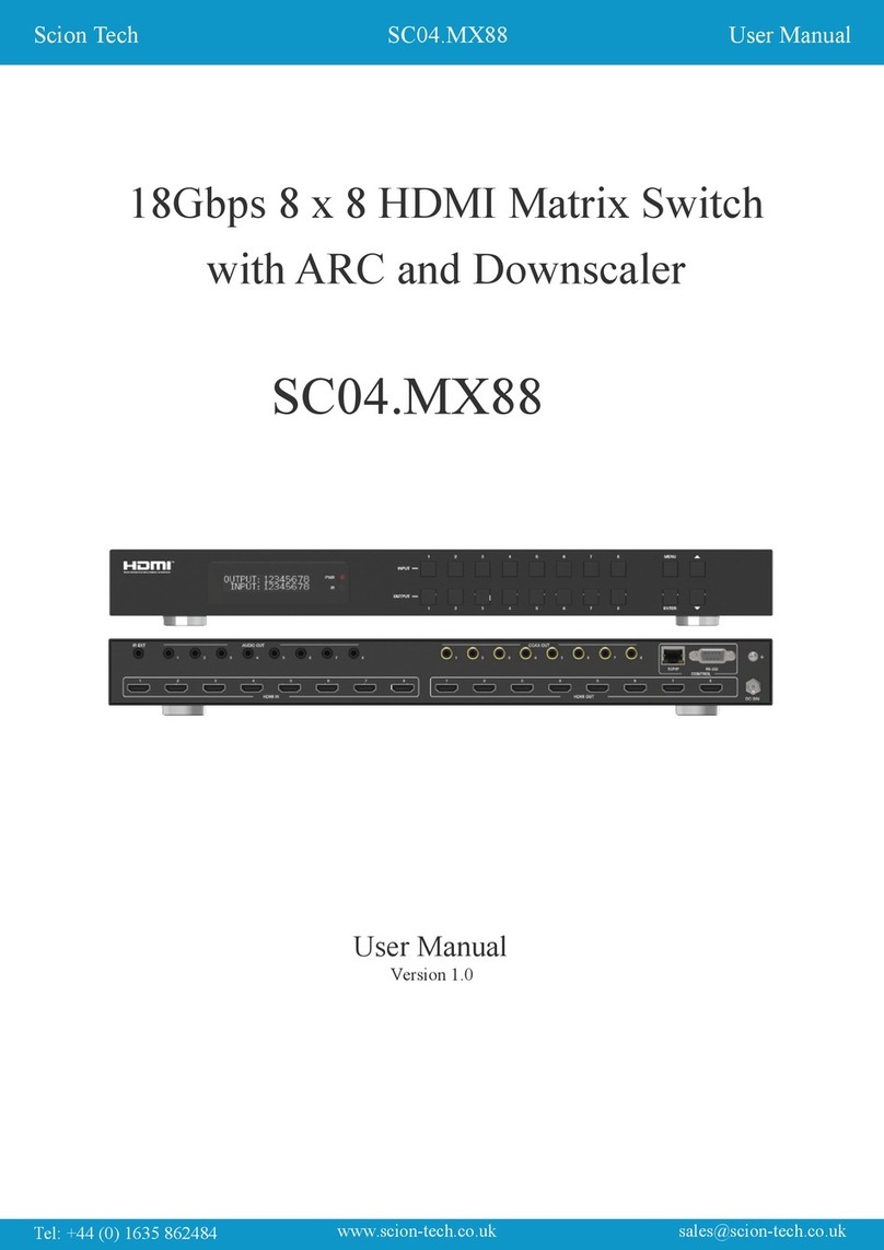 Scion-Tech SC04.MX88 User manual