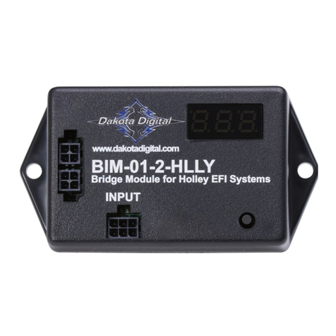 Dakota Digital BIM-01-2-HLLY manual